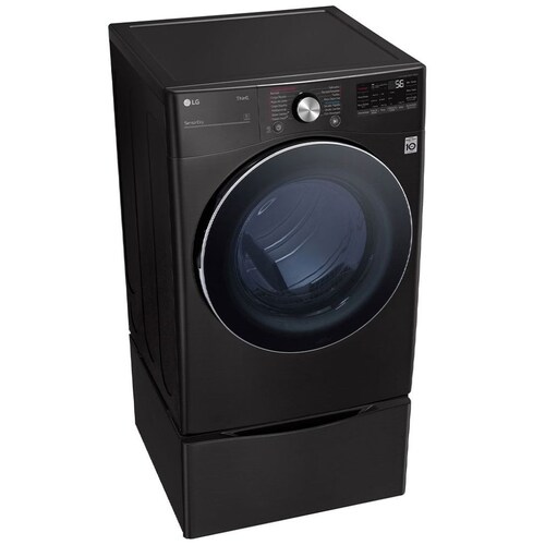 Secadora LG Carga Frontal con Ciclos con Vapor Steam 22 Kg  Negro  Df22Bv2Sr