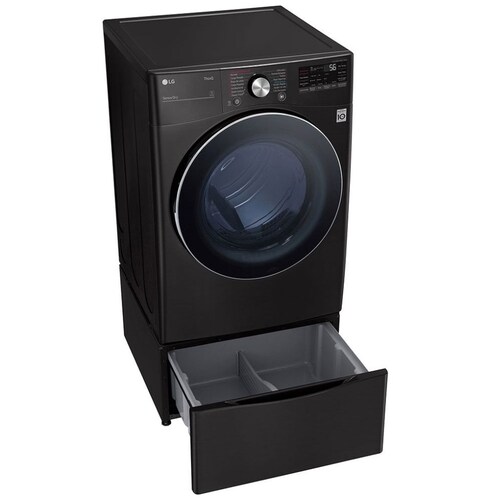 Secadora LG Carga Frontal con Ciclos con Vapor Steam 22 Kg  Negro  Df22Bv2Sr