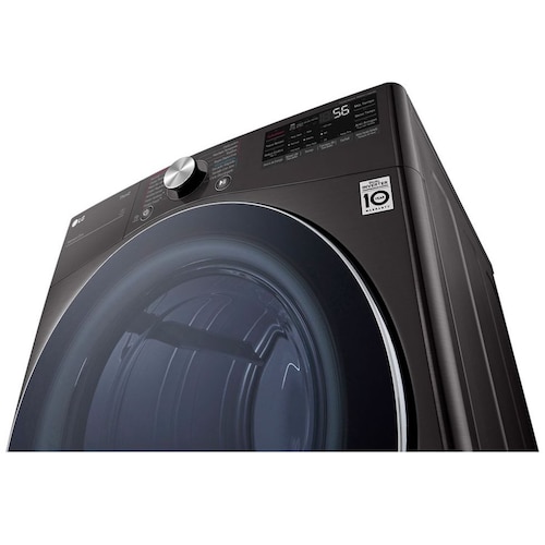 Secadora LG Carga Frontal con Ciclos con Vapor Steam 22 Kg  Negro  Df22Bv2Sr