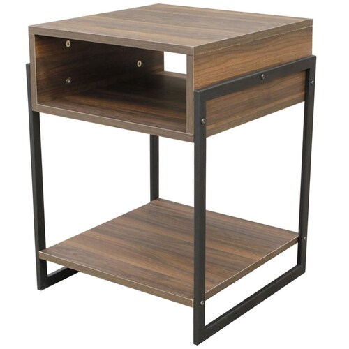 Home Nature Buro Venecia 45X45 Melamina Nogal