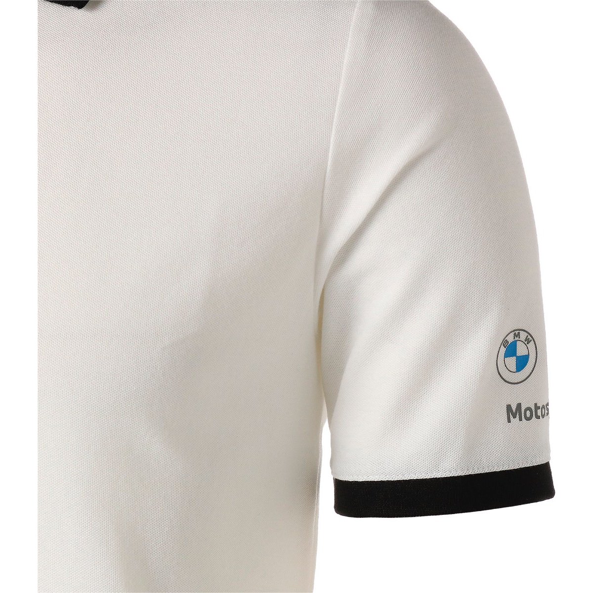 Playera Tipo Polo Puma Bmw Blanca para Hombre