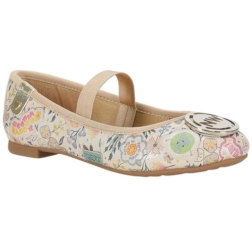 Ballerina 18-25 Dorado Nine West para Niña