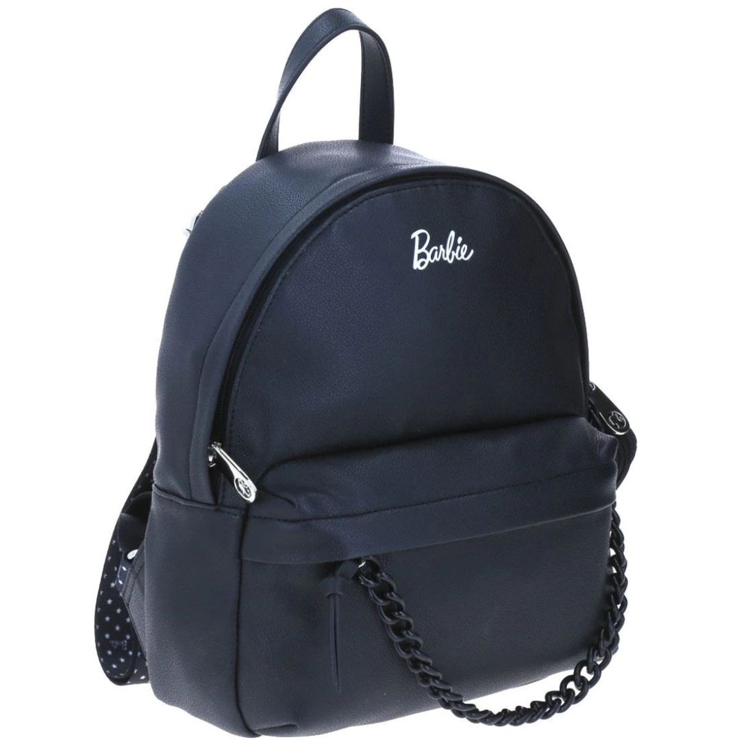 Mochila Tipo Backpack Negro Barbie X Gorett para Mujer