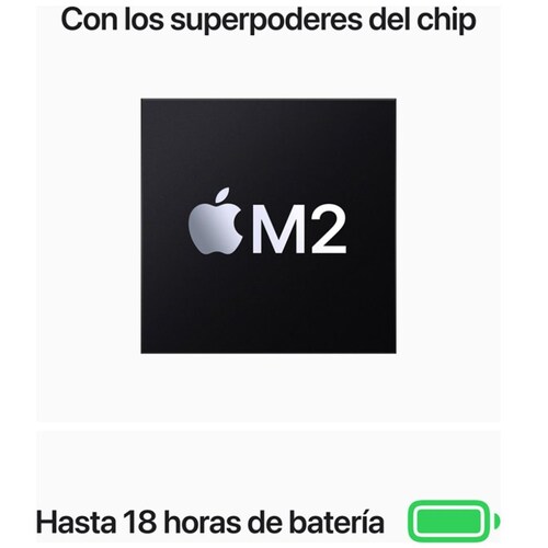 Macbook Air 13: Chip M2 256Gb Ssd Gris Espacial