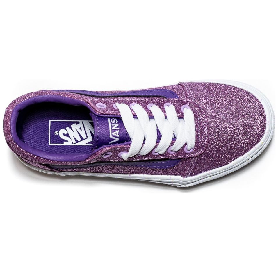 Tenis vans outlet con brillos