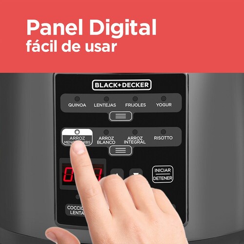 Olla Eléctrica 12 Funciones Black+Decker Mch14