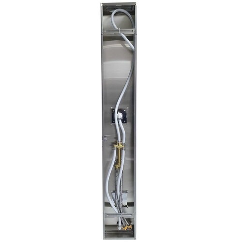Regadera Tipo Panel a 2 Piezas con Jabonera Regpse Mundo Lucido