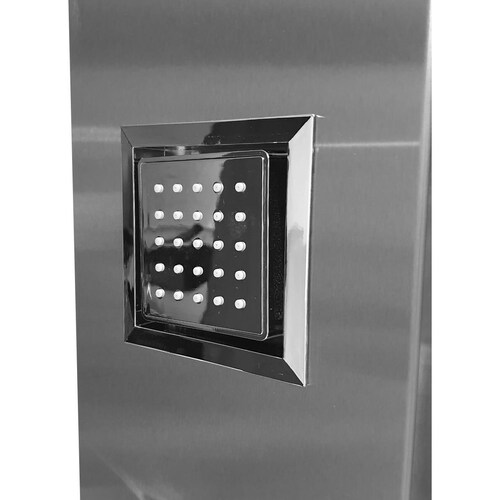 Regadera Tipo Panel a 2 Piezas con Jabonera Regpse Mundo Lucido