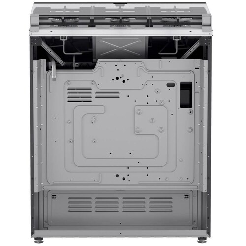 Estufa Mabe 30" Inoxidable Gas Lp / Natural  Emh7602Dss0