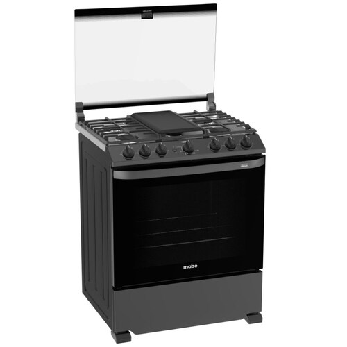 Estufa Mabe 30 " Black Slate Gas Lp / Natural  Emh7602Jbs0