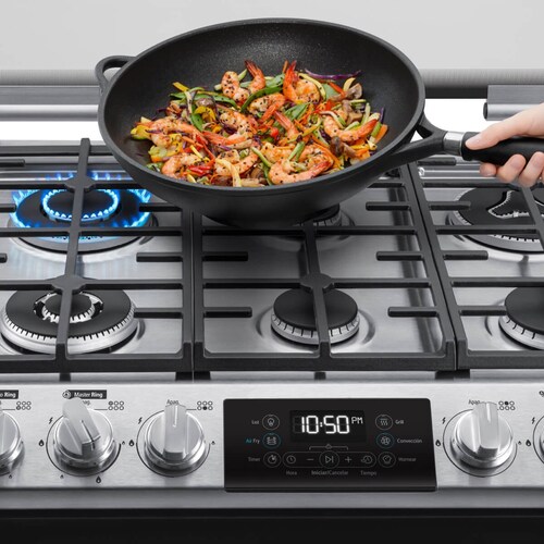 Estufa Mabe 30 " Inoxidable C/on Air Fry Emh7614Datmss0