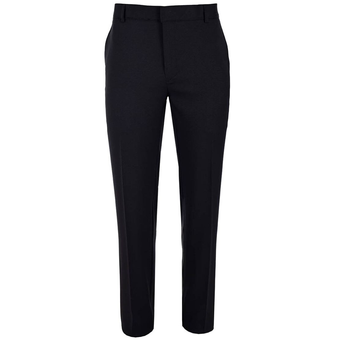 Pantalon negro hombre online de vestir