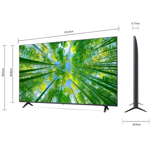 Pantalla LG 65" Uhd Tv Ai Thinq 4K Smart Tv  65Uq8000Psb
