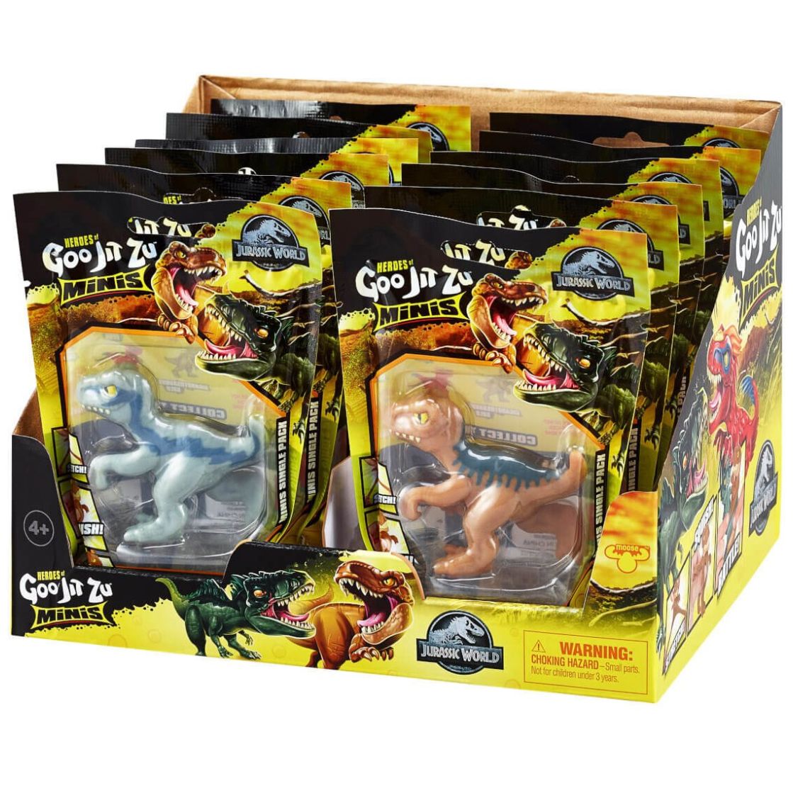 Mini figuras de jurassic 2025 world