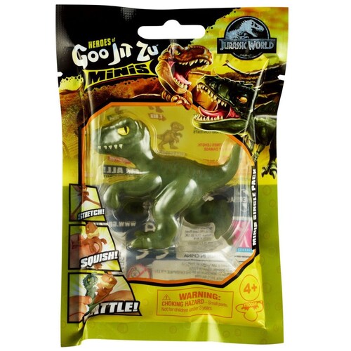 Mini Figura Induvidual Goo Jit Zu Jurassic Dc Mc Farlane