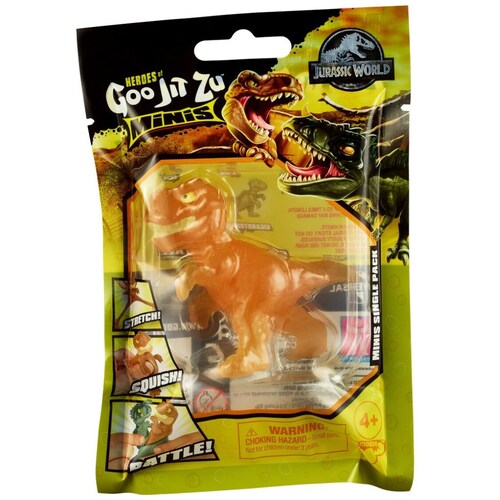 Mini Figura Induvidual Goo Jit Zu Jurassic Dc Mc Farlane