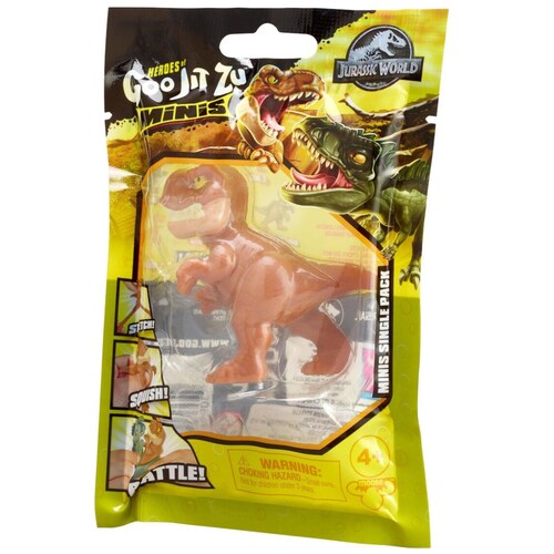 Mini Figura Induvidual Goo Jit Zu Jurassic Dc Mc Farlane