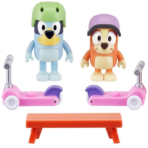 Figuras Bluey Patin Del Diablo