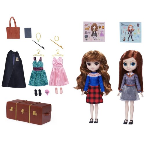 Muñecas Harry Potter Set Hermione Y Ginny de 8