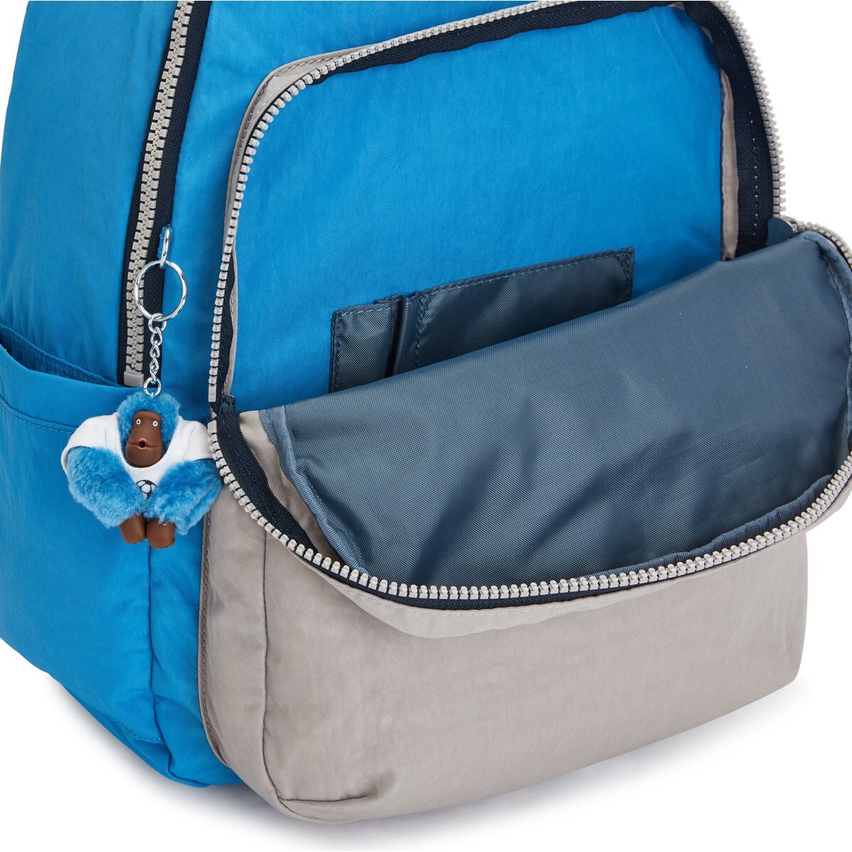 Mochila Seoul Lake Blue Bl Kipling