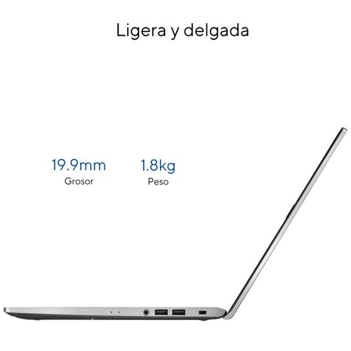 Laptop Asus X515Ja-Ej2425W Ci5-1035G1 8G 512Ssd Plata
