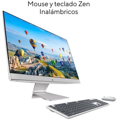 Computadora de Escritorio Aio Asus M3400Wuak-Wa023W R5-5500U 8G 1T+256Ssd Blanco