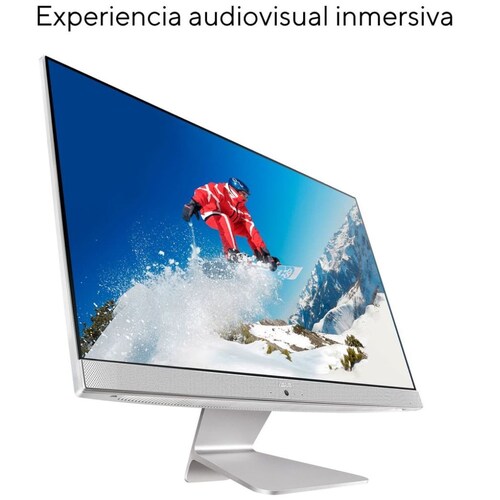 Computadora de Escritorio Aio Asus M3400Wuak-Wa023W R5-5500U 8G 1T+256Ssd Blanco