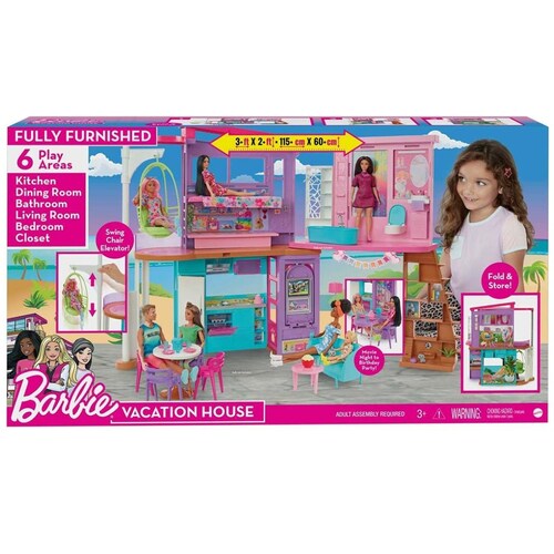 Casa de Muñecas Barbie Malibu