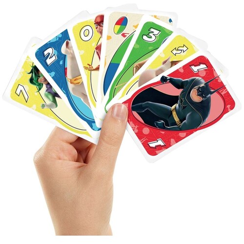 Juego de Mesa uno Dc Comics uno Junior Dc Super Pets