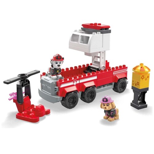 Juguete de Construcción Mega Bloks Paw Patrol Mega Camión de Bomberos de Marshall