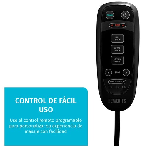 Masajeador de Espalda Dual Shiatsu Homedics