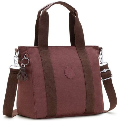 Bolsa  Asseni Mini Mahogany Kipling