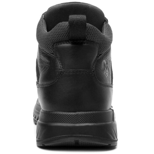 Bota de Piel, , Negro, Flexi para Hombre