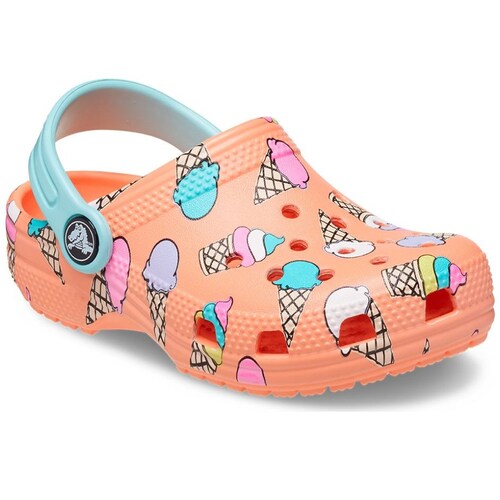 Sueco Classic Pool Party 14-17 Naranja Crocs para Niña