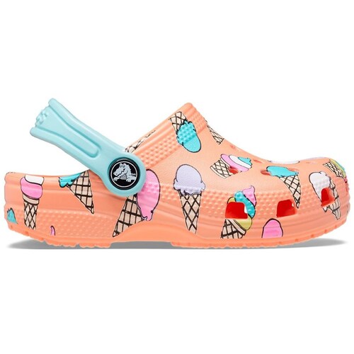 Sueco Classic Pool Party 14-17 Naranja Crocs para Niña
