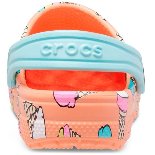 Sueco Classic Pool Party 14-17 Naranja Crocs para Niña