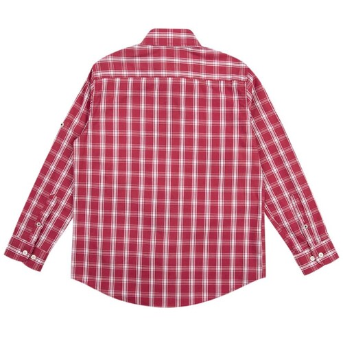 Camisa a Cuadros Rojo Manga Larga Rcb Polo Club para Niño