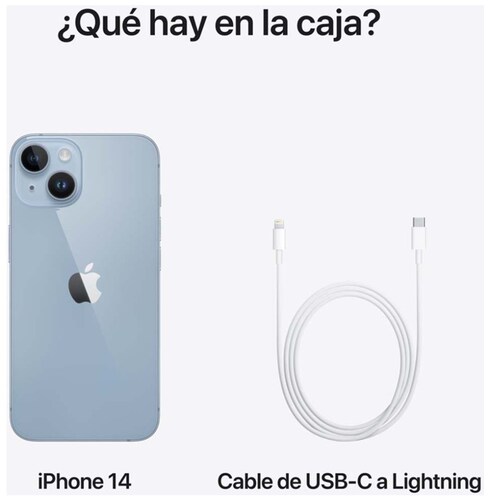 Iphone 14 128Gb Color Azul R9 (Telcel)