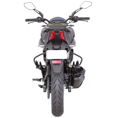 Motocicleta Negra Dominar 250 Bajaj