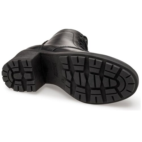 Bota Negra con Agujetas Levis