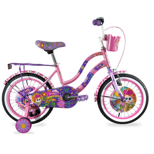 Bicicleta Distroller Cross Chamoy R16 1V. Rosa Brillante/lila