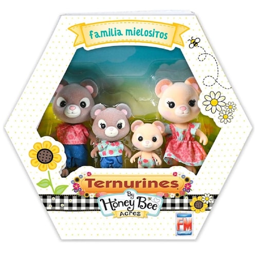 Set Familia Ternurines By Honey Bees