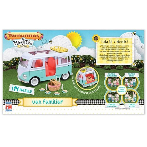Van Familiar Ternurines By Honey Bees