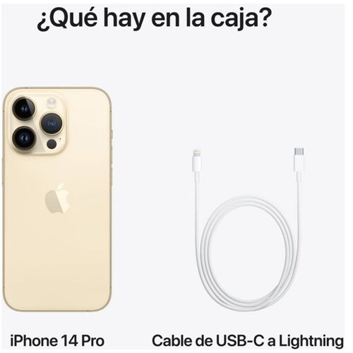 Iphone 14 Pro 128Gb Color Gold R9 (Telcel)