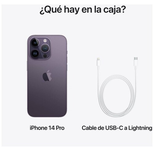 Preventa Iphone 14 Pro 256Gb Color Morado Obscuro R9 (Telcel)