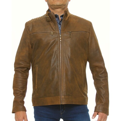 Chamarra Piel para Hombre Michel Domit