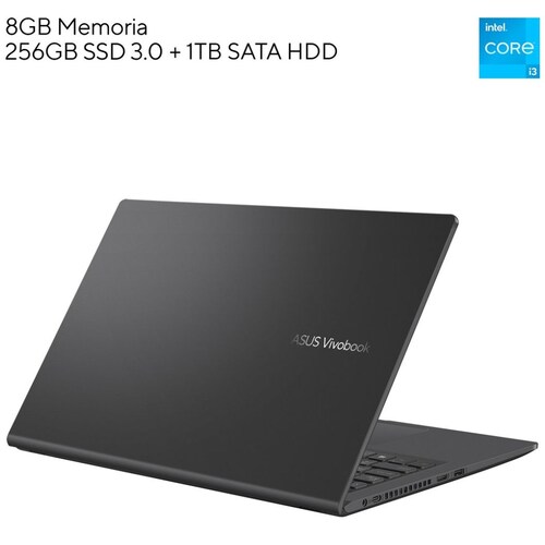 Laptop Asus X1500Ea-Bq2501W Ci3 1115G4 8G 1T+256Ssd Negro