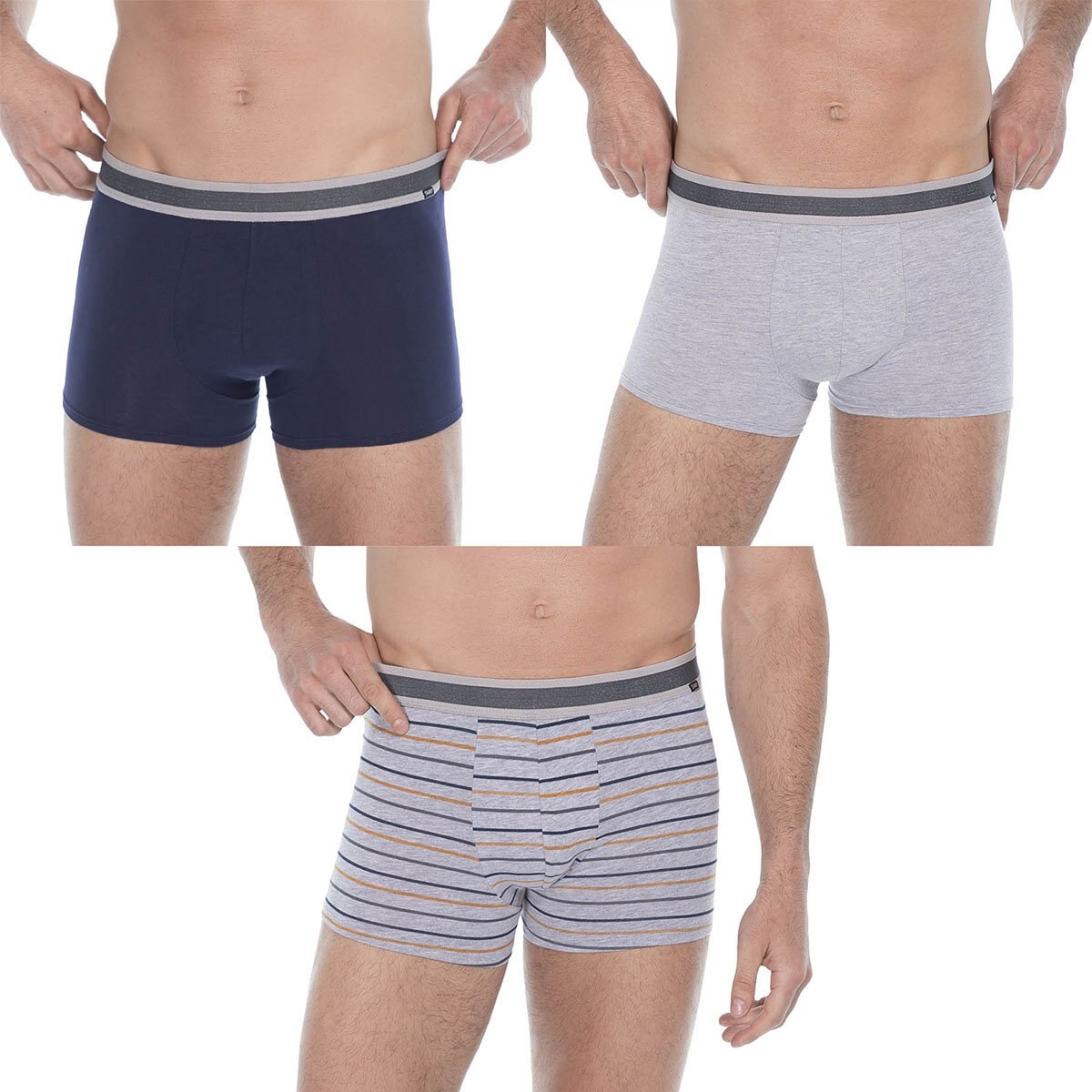 Skiny Boxer Uomo In Cotone Ed Elastan - Pacco Da 2 - Collezione Advantage - Morbido E Aderente - 2