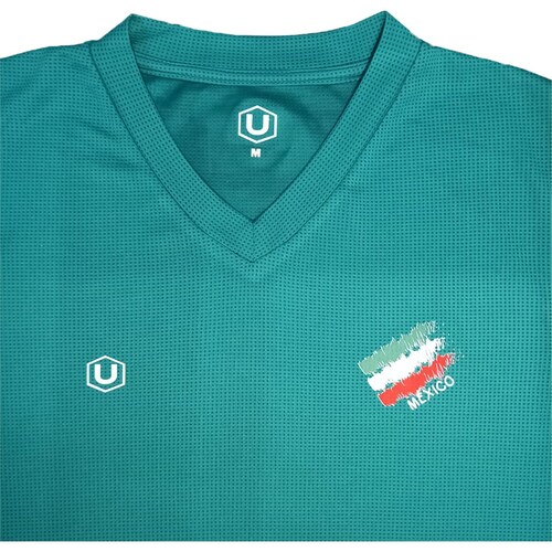 Playera Cuello "v" México Manga Corta U Sport para Niño