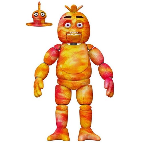 Funko Action Figure Five Nights At Fredd’Ys Tie Dye Chica (5")